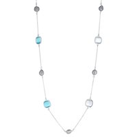 Halskette Marcello Pane Dame Itaca in Silber Quarzo idrotermale CLCM 040